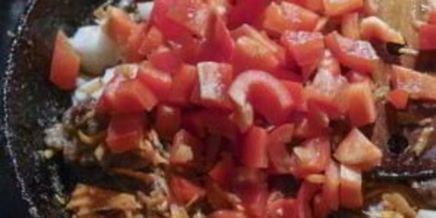 лагман с овощами