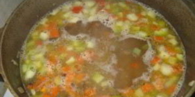 лагман с редькой