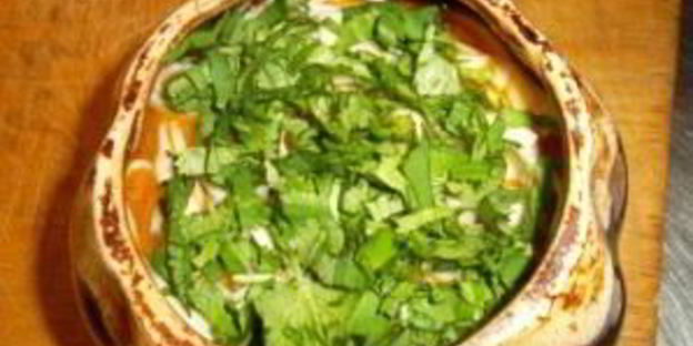 лагман в горшочках