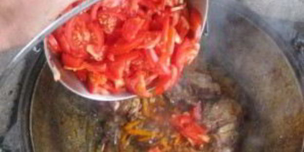 лагман в казане