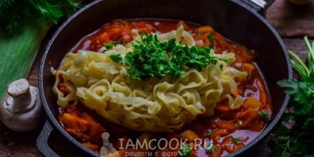 постный лагман