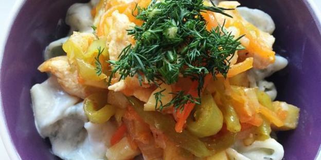 шивит ош — лагман по-хорезмски