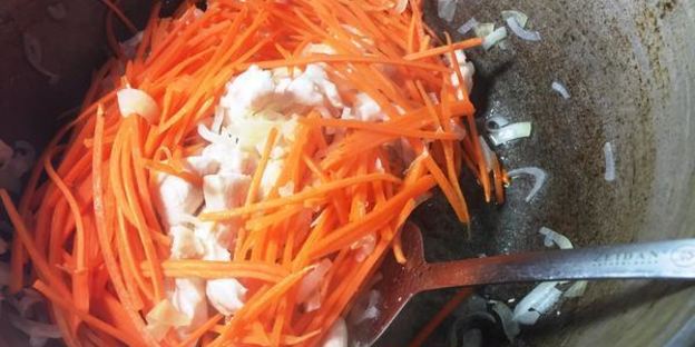 шивит ош — лагман по-хорезмски