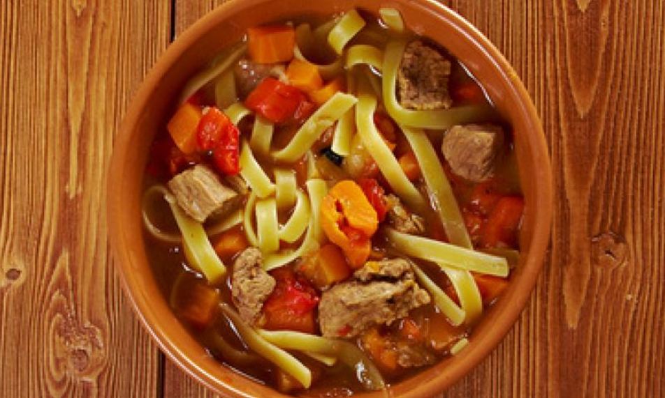 Рецепт узбекского супа лагман