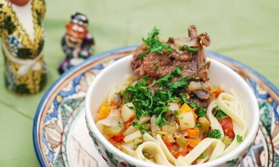 Рецепт вкусного лагмана с бараниной по-домашнему