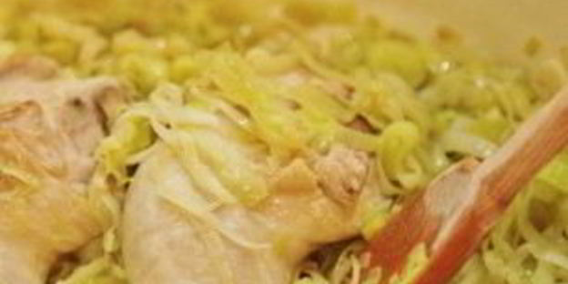 луковый суп с курицей