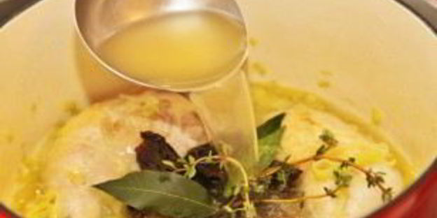 луковый суп с курицей