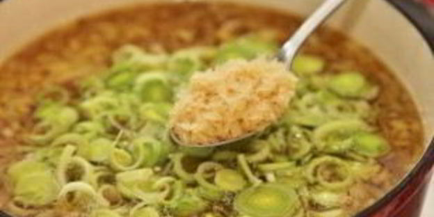 луковый суп с курицей