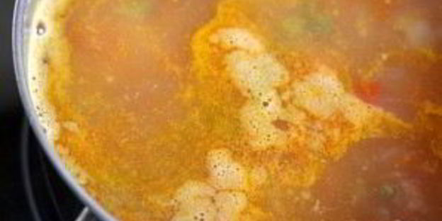 мексиканский суп с фасолью