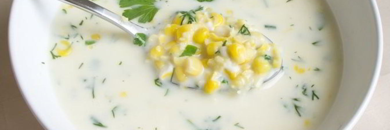 Гуджа — узбекский молочный кукурузный суп