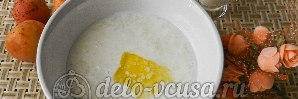 Молочный рисовый суп