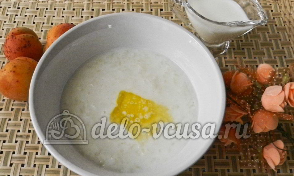 Рецепт молочного рисового супа