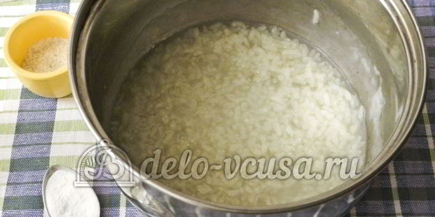 молочный рисовый суп