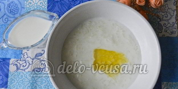 молочный рисовый суп