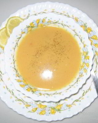 Молочный суп с абрикосами