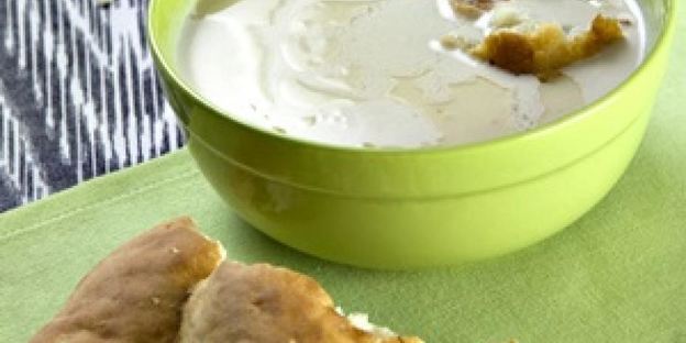 молочный суп с чаем