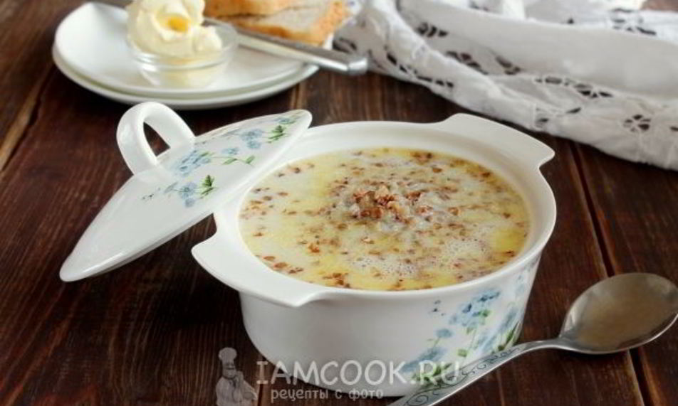 Рецепт молочного супа с гречкой