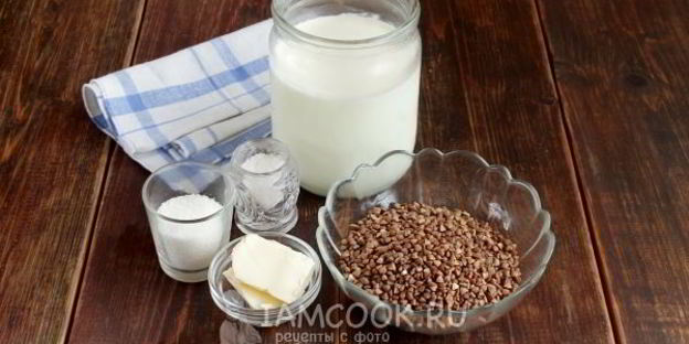 молочный суп с гречкой