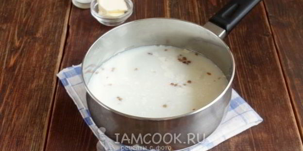 молочный суп с гречкой