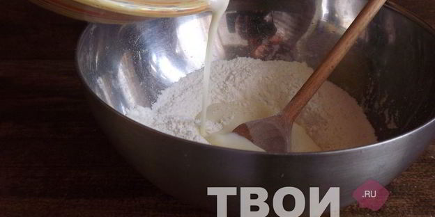 молочный суп с клецками