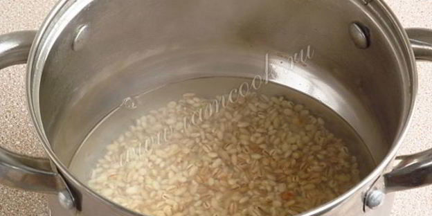 молочный суп с перловой крупой