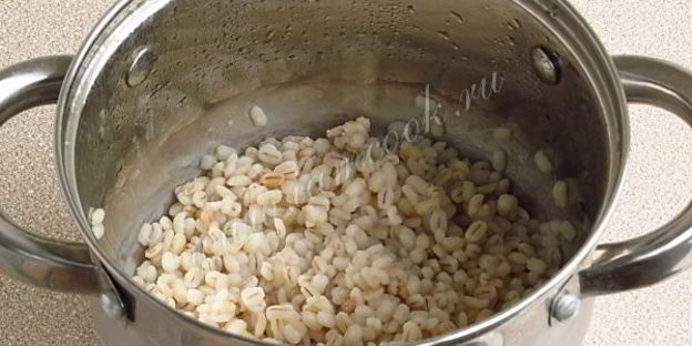 молочный суп с перловой крупой