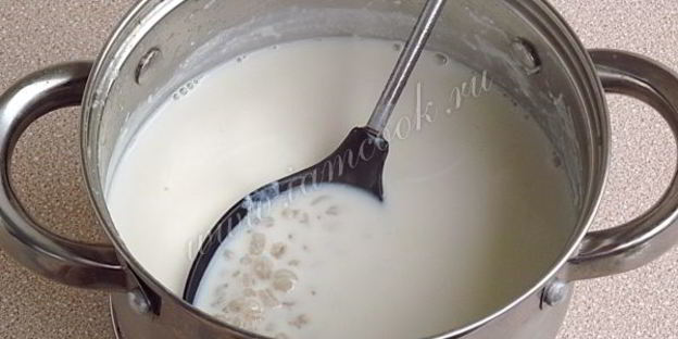 молочный суп с перловой крупой