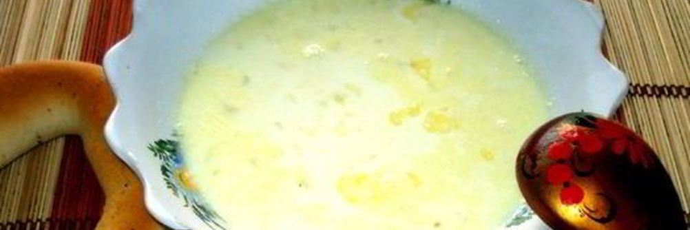 Молочный суп с пшеном