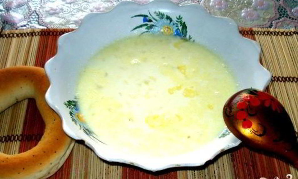 Рецепт молочного супа с пшеном