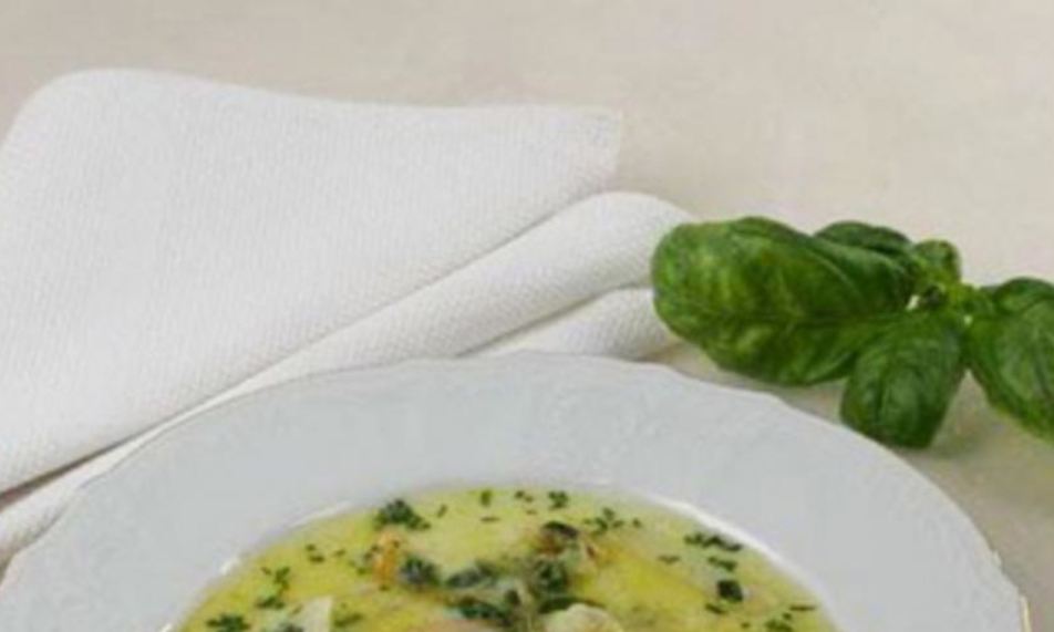 Рецепт молочного супа с цветной капустой