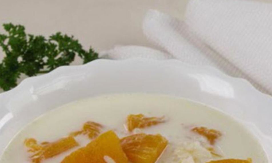 Рецепт молочного супа с тыквой