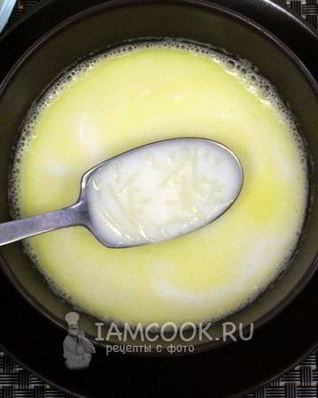 Молочный суп в мультиварке