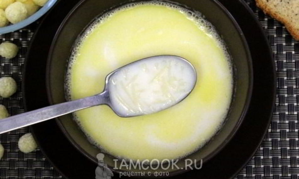 Рецепт молочного супа в мультиварке