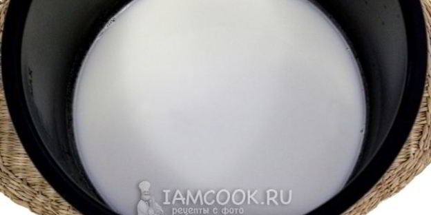 молочный суп в мультиварке