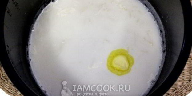 молочный суп в мультиварке