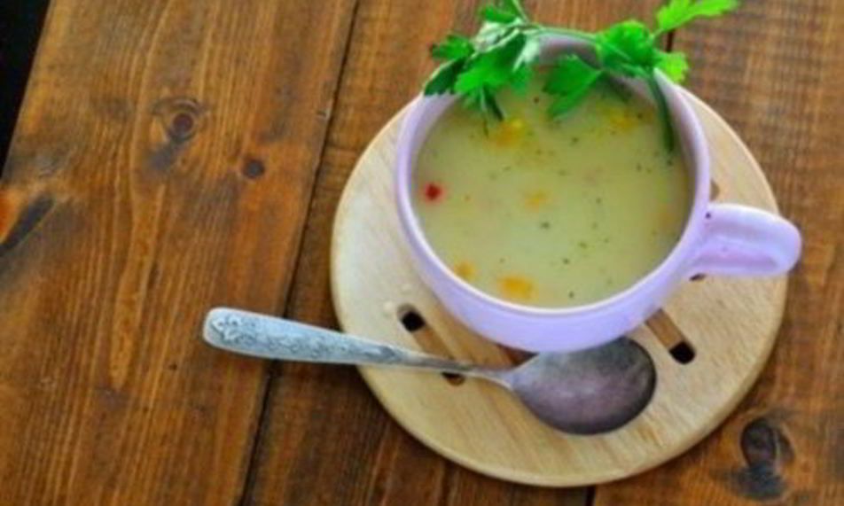 Рецепт супа молочного из трески с перцем и сельдереем