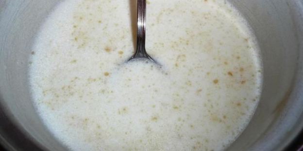 сырно-молочный суп с брокколи