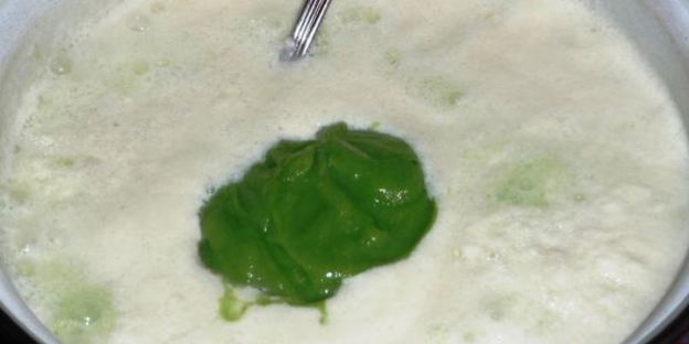 сырно-молочный суп с брокколи