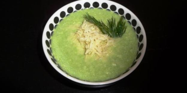 сырно-молочный суп с брокколи