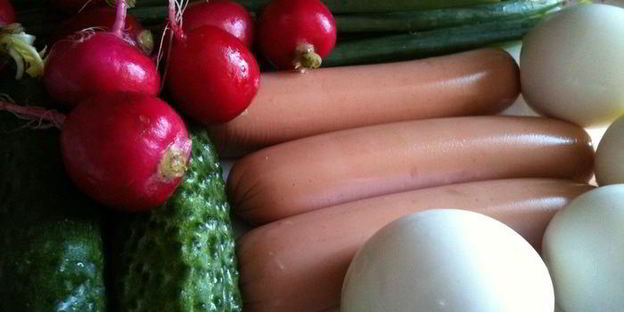 кефирная окрошка для окрошки