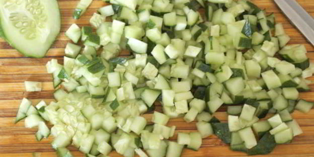 мясная окрошка