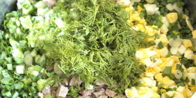 мясная окрошка