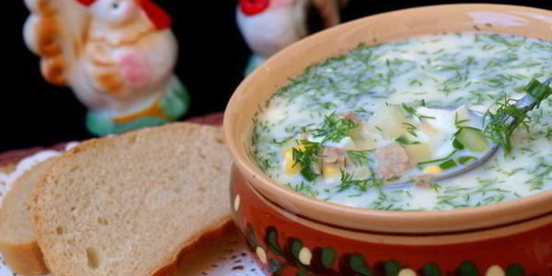 мясная окрошка