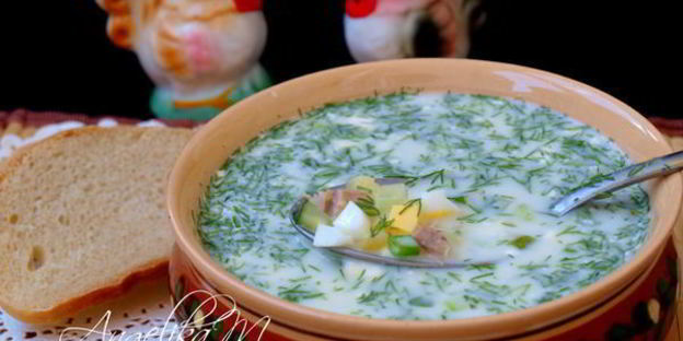 мясная окрошка