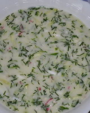 Окрошка классическая ароматная