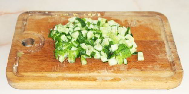 окрошка на кефире без колбасы