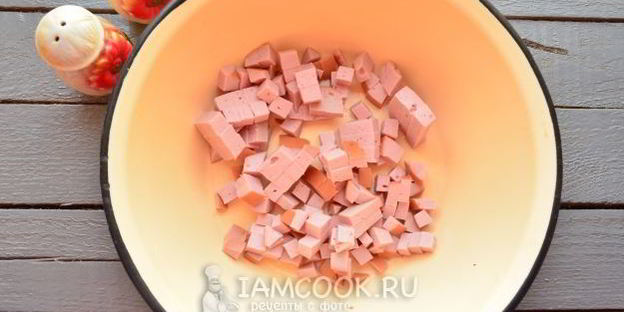 окрошка на майонезе и воде