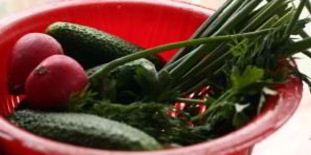 окрошка на минеральной воде