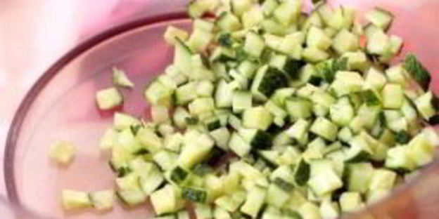 окрошка на минеральной воде