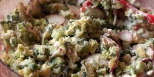 окрошка на минеральной воде